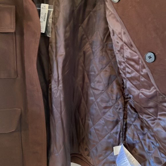 Madewell The Field Jacket – Size Small – Chocolate Brown – 100% Cotton/ NWT - Picture 8 of 9